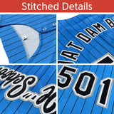 Custom Stripe Fashion Raglan Sleeves Baseball Jersey Design Name Number Logo Hip Hop Jersey