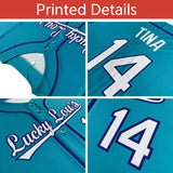 Custom Color Block Personalized Any Name Number V-Neck Short Sleeve Pullover Baseball Jersey For Men/Boy