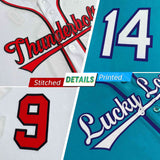 Fans-Made | Custom Red Navy-White Classic Style Authentic Baseball Jersey ¨C Available for Reorder