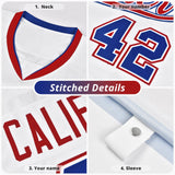VVHL S7 Tampa Bay Tribe Crimson White Hockey Jersey