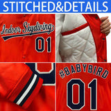 Custom Stitched Graffiti Pattern Jacket Hook Personalized Name Number Logo Breathable Baseball Jackets