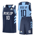 Fans-Made | Custom Double Side Sets Basketball Jersey For R1SE UP ¨C Available for Reorder