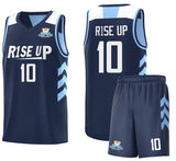 Fans-Made | Custom Double Side Sets Basketball Jersey For R1SE UP ¨C Available for Reorder