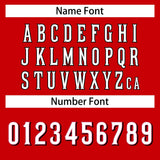 Custom Red Team Classic Style Authentic Baseball Jersey