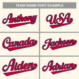 Custom Cream Team Classic Style Authentic Baseball Jersey