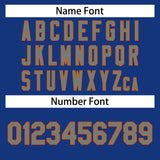 Custom Royal Team Classic Style Authentic Baseball Jersey