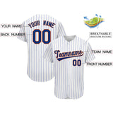 Custom Royal Team Classic Style Authentic Baseball Jersey