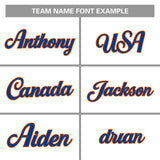 Custom Royal Team Classic Style Authentic Baseball Jersey