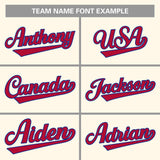 Custom Cream Team Classic Style Authentic Baseball Jersey