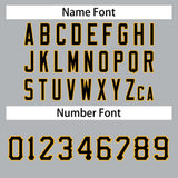 Custom Gray Team Classic Style Authentic Baseball Jersey