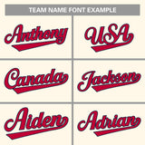 Custom Cream Team Classic Style Authentic Baseball Jersey