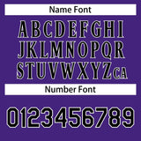 Custom Purple Team Classic Style Authentic Baseball Jersey