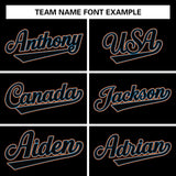 Custom Black Team Classic Style Authentic Baseball Jersey