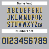 Custom Gray Team Classic Style Authentic Baseball Jersey