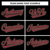 Custom Black Team Classic Style Authentic Baseball Jersey