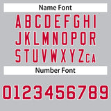 Custom Gray Team Classic Style Authentic Baseball Jersey