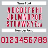 Custom Gray Team Classic Style Authentic Baseball Jersey