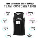 Custom Tailor Made Chest Slash Patttern Double Side Sports Uniform Basketball Jersey For Adult
