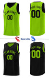 Custom Reversible Chest Slash Patttern Sports Uniform Double Side Basketball Jersey For Unisex