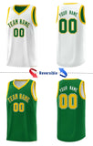 Custom Reversible Chest Slash Patttern Sports Uniform Double Side Basketball Jersey For Unisex