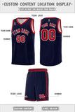 Custom Tailor Made Chest Slash Patttern Double Side Sports Uniform Basketball Jersey For Unisex