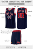 Custom Reversible Chest Slash Patttern Sports Uniform Double Side Basketball Jersey For Unisex