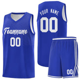 Custom Hip Hop Chest Slash Patttern Double Side Sports Uniform Basketball Jersey For Youth