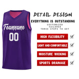 Custom Hip Hop Chest Slash Patttern Double Side Sports Uniform Basketball Jersey For Youth