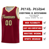 Custom Hip Hop Chest Slash Patttern Double Side Sports Uniform Basketball Jersey For Adult