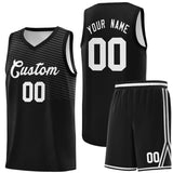 Custom Tank Top Chest Slash Patttern Double Side Sports Uniform Basketball Jersey For Unisex