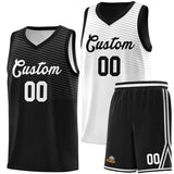 Custom Tank Top Chest Slash Patttern Sports Uniform Double Side Basketball Jersey For Adult