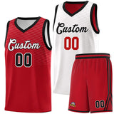 Custom Tank Top Chest Slash Patttern Sports Uniform Double Side Basketball Jersey For Adult