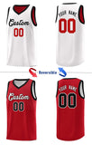 Custom Tank Top Chest Slash Patttern Sports Uniform Double Side Basketball Jersey For Adult