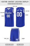 Custom Tank Top Chest Slash Patttern Double Side Sports Uniform Basketball Jersey For Youth