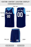 Custom Tank Top Chest Slash Patttern Double Side Sports Uniform Basketball Jersey For Youth