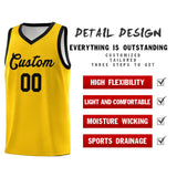 Custom Tank Top Chest Slash Patttern Double Side Sports Uniform Basketball Jersey For Adult