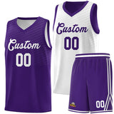 Custom Tank Top Chest Slash Patttern Sports Uniform Double Side Basketball Jersey For Adult