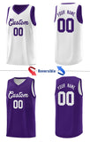 Custom Tank Top Chest Slash Patttern Sports Uniform Double Side Basketball Jersey For Adult