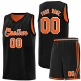 Custom Tank Top Chest Slash Patttern Double Side Sports Uniform Basketball Jersey For Adult