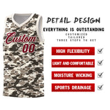 Custom Personalized Camo Sets Sports Uniform Basketball Jersey