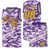 Custom Personalized Camo Sets Sports Uniform Basketball Jersey