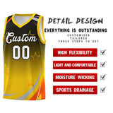 Custom Tailor Made Gradient Star Graffiti Pattern Sports Uniform Basketball Jersey For Adult