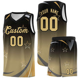 Custom Tailor Made Gradient Star Graffiti Pattern Sports Uniform Basketball Jersey For Unisex