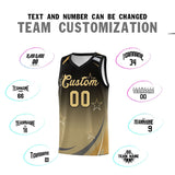 Custom Tailor Made Gradient Star Graffiti Pattern Sports Uniform Basketball Jersey For Unisex
