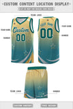 Custom Tailor Made Gradient Star Graffiti Pattern Sports Uniform Basketball Jersey For Adult