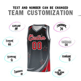 Custom Tailor Made Gradient Star Graffiti Pattern Sports Uniform Basketball Jersey For Youth
