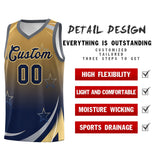 Custom Tailor Made Gradient Star Graffiti Pattern Sports Uniform Basketball Jersey For Unisex