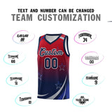 Custom Tailor Made Gradient Star Graffiti Pattern Sports Uniform Basketball Jersey For Youth