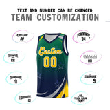 Custom Tailor Made Gradient Star Graffiti Pattern Sports Uniform Basketball Jersey For Unisex