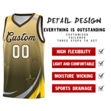 Custom Tailor Made Gradient Star Graffiti Pattern Sports Uniform Basketball Jersey For Unisex